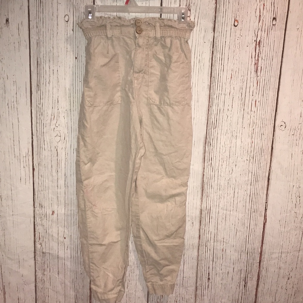 Zara paperbag pants